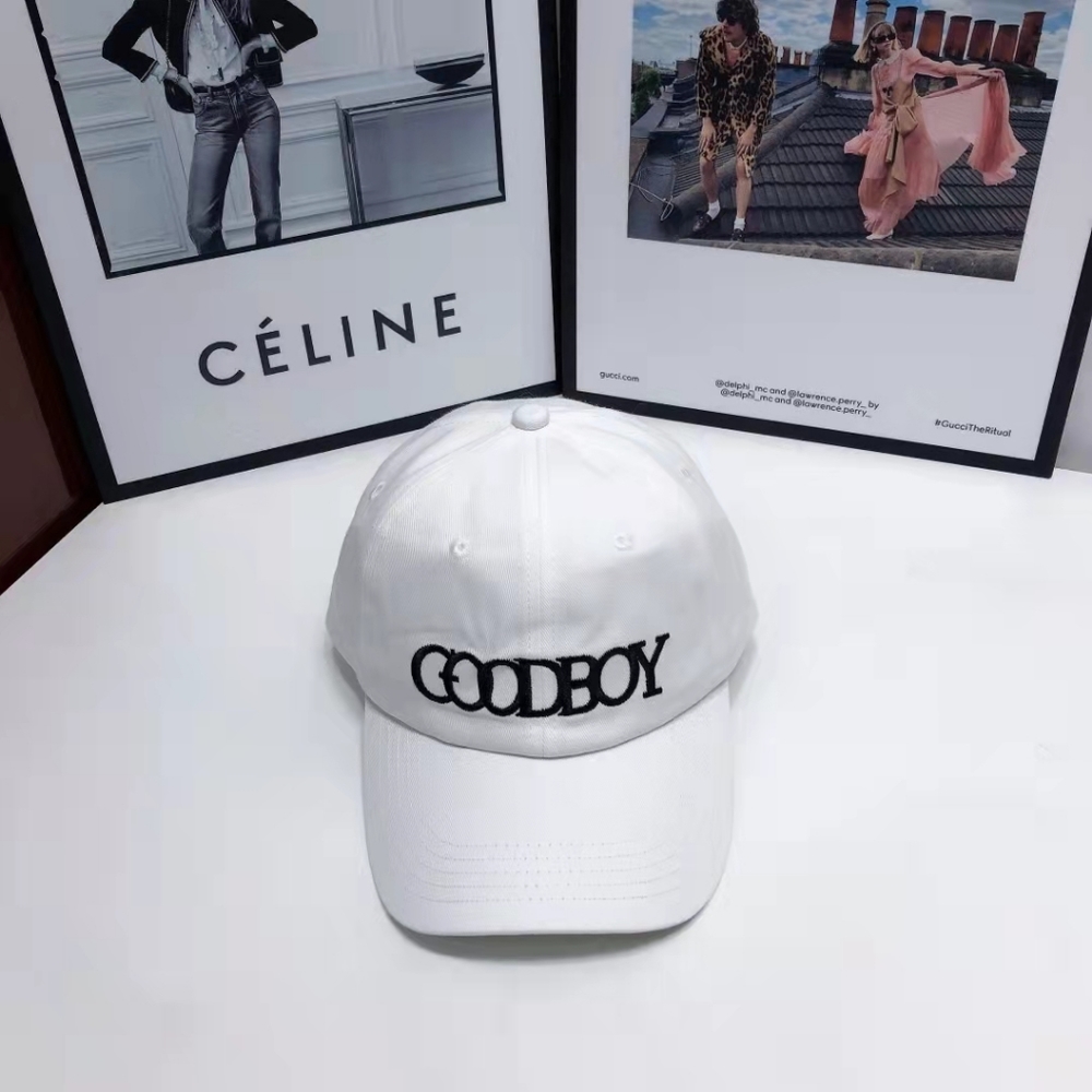 good boy white hat
